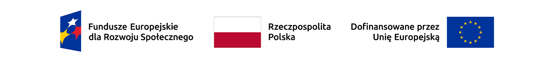 Logotyp Fundusze Europejskie dla Rozwoju Społecznego